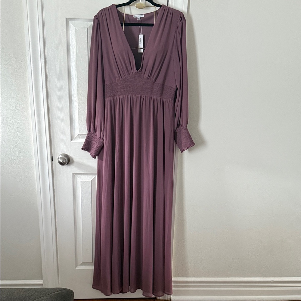 Baltic Born Olivia Vintage Style Plum Dress